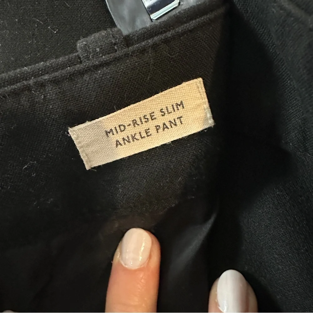 MADEWELL | Women’s Black Tapered Leg Trousers size 8 - Picture 9 of 10